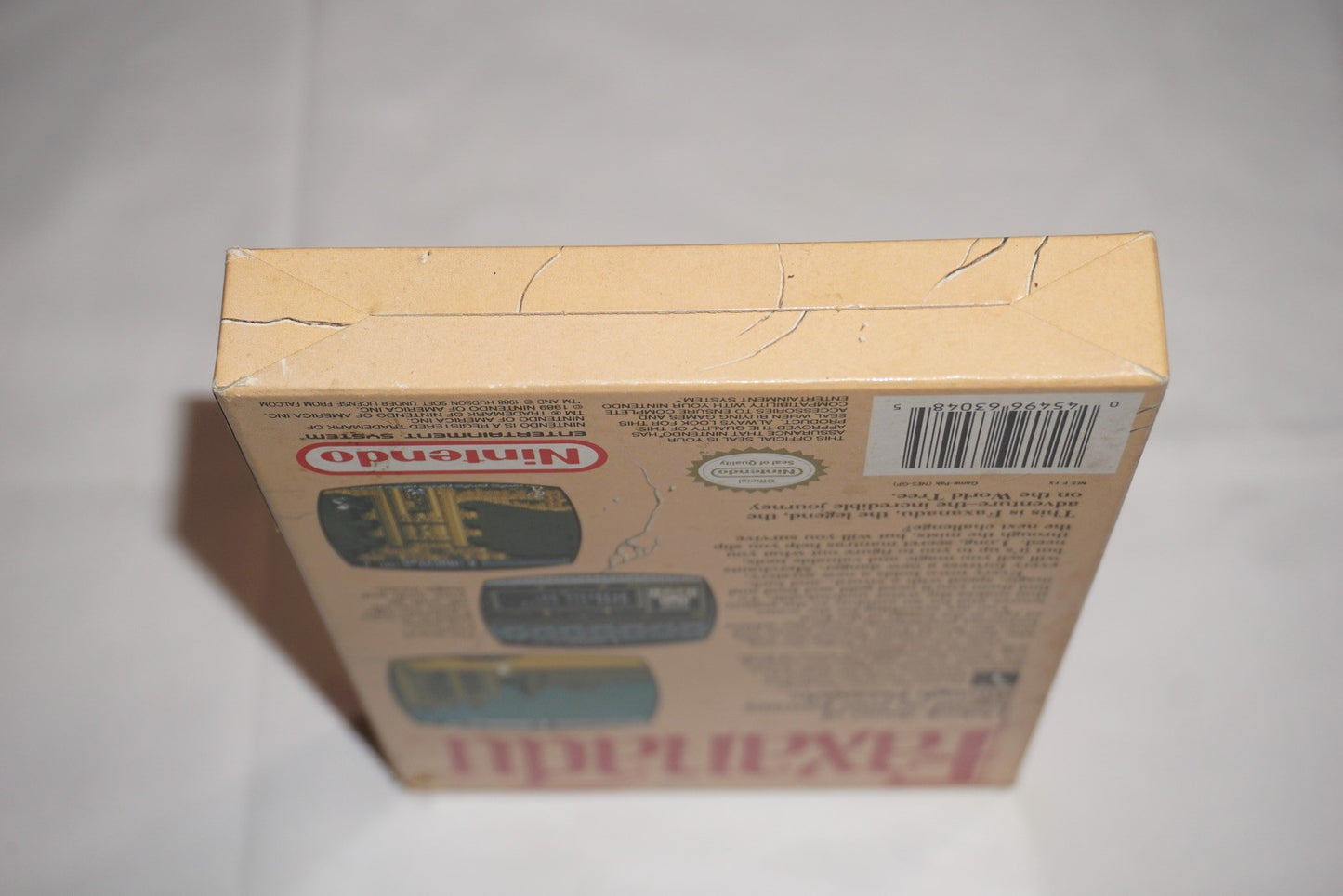 Faxanadu (Nintendo NES) Complete in Box CIB