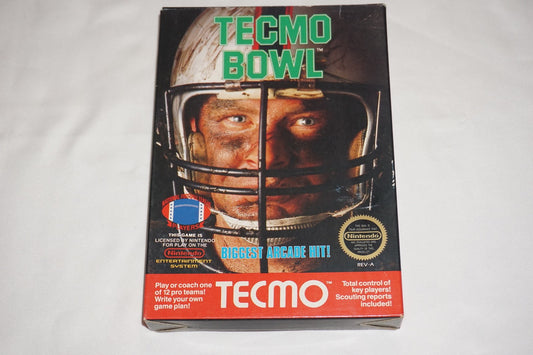 Tecmo Bowl (Nintendo NES) Complete in Box CIB