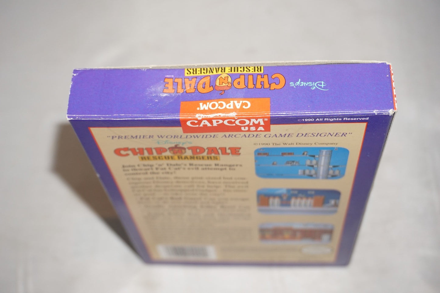 Disney's Chip 'N Dale: Rescue Rangers (Nintendo NES) Complete in Box CIB