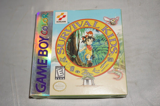 Survival Kids (Nintnendo Gameboy Color Game Boy) Complete CIB Authentic
