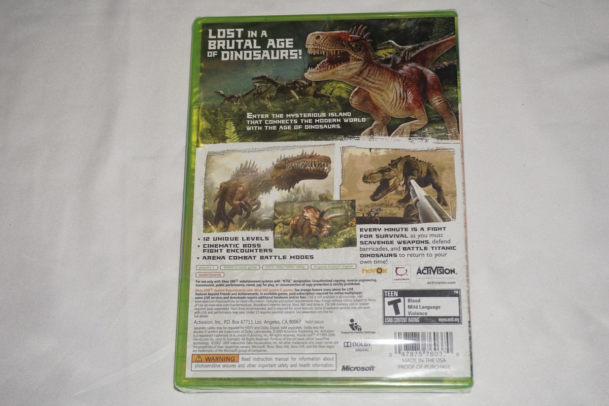 Jurassic the Hunted (Microsoft Xbox 360) NEW Sealed