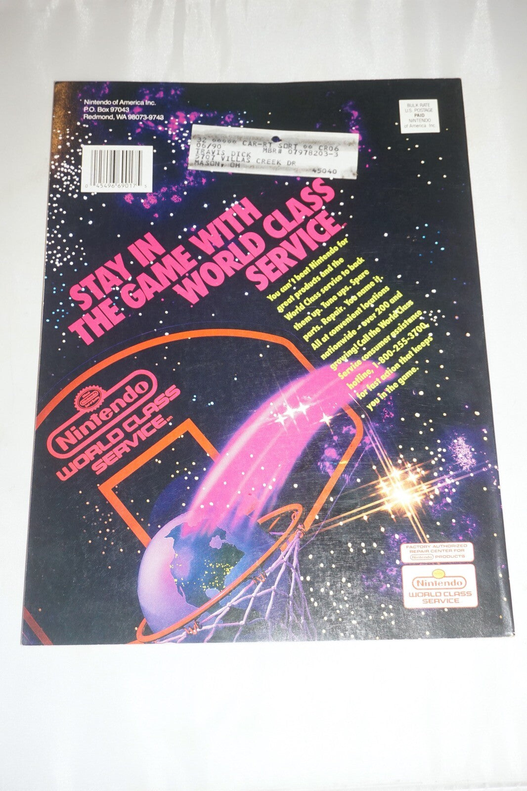 Nintendo Power Vol 23 Power Blade Magazine #1 Poster