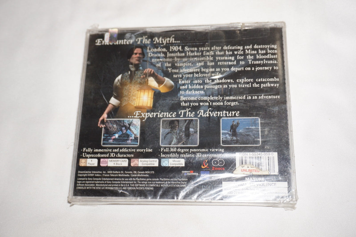 Dracula Resurrection (Sony Playstation 1 ps1) NEW Sealed