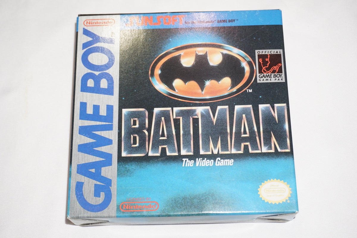 Batman The Video Game (Nintendo Game Boy Game Boy) Complete in Box CIB