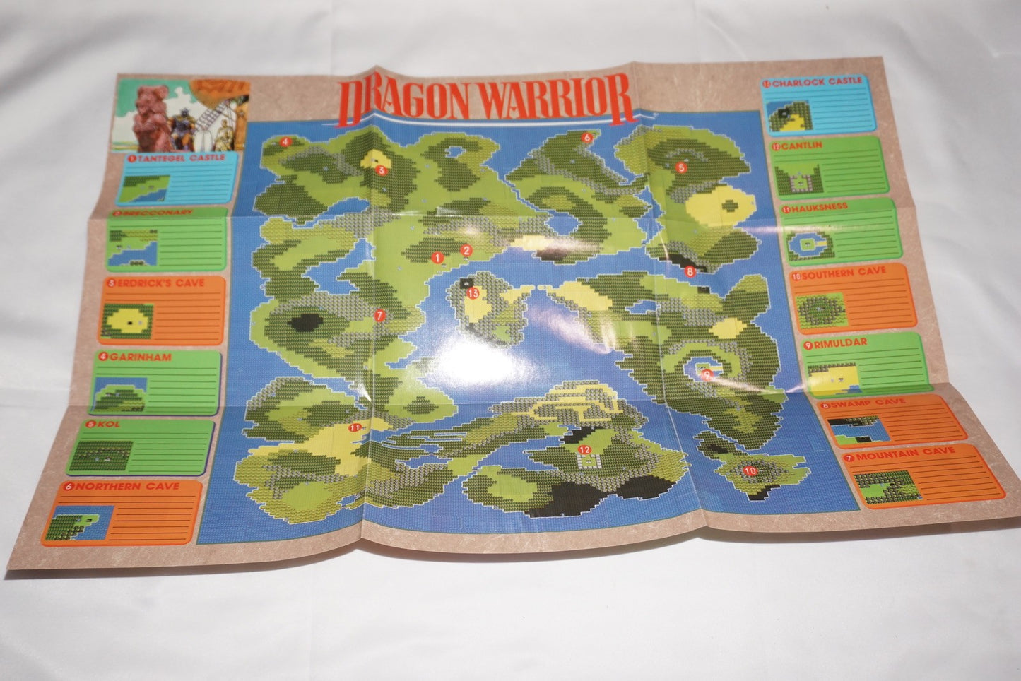 Dragon Warrior 1 (Nintendo NES) 100% Complete in Box CIB