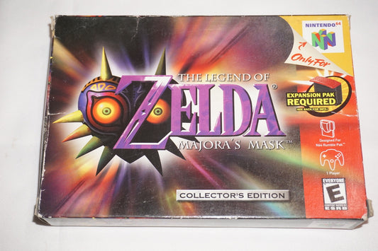 Legend of Zelda Majora's Mask (Nintendo 64 N64) Complete in Box CIB Authentic