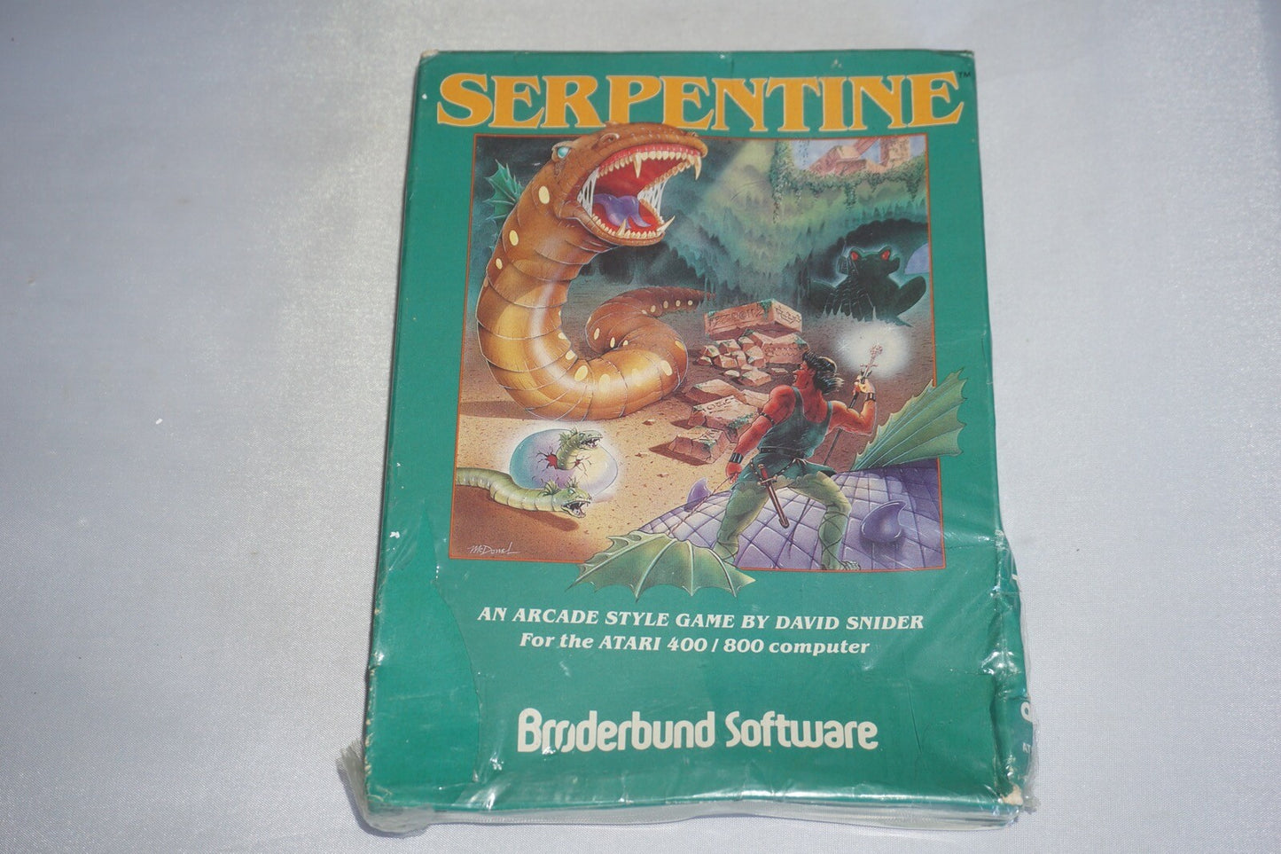 Serpentine (Atari 400/800) NEW Factory Sealed