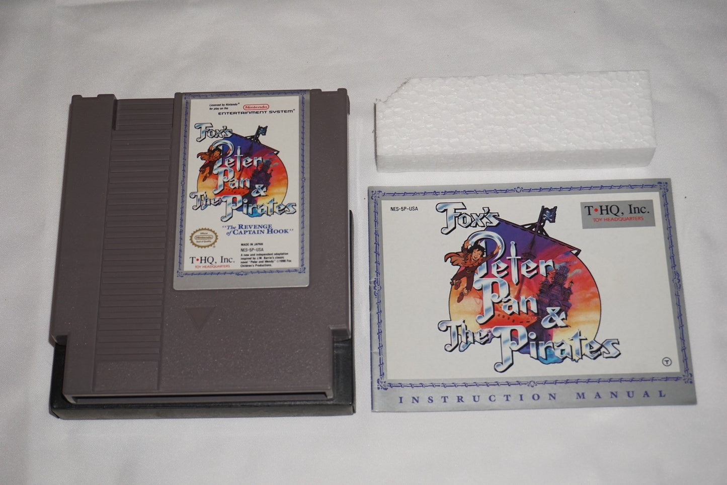 Fox’s Peter Pan & Pirates (Nintendo NES) Complete in Box CIB