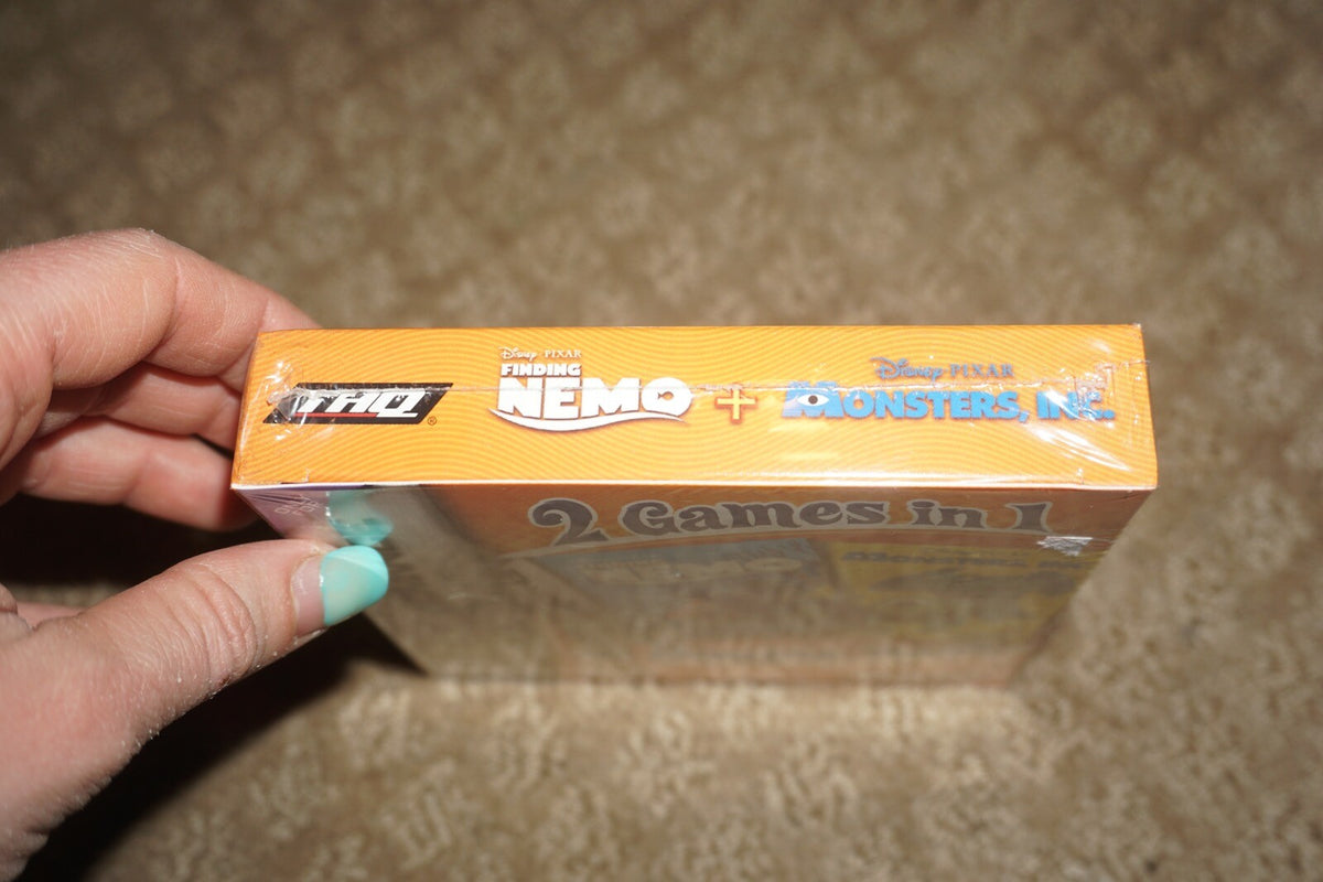 Finding Nemo/Monsters Inc (Nintendo Gameboy Advance GBA) NEW Factory Sealed