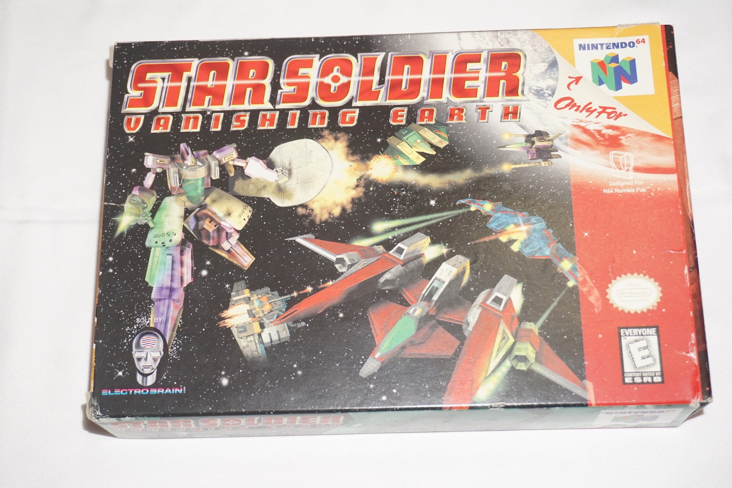 Star Soldier Vanishing Earth (Nintendo 64 N64) Complete in Box CIB