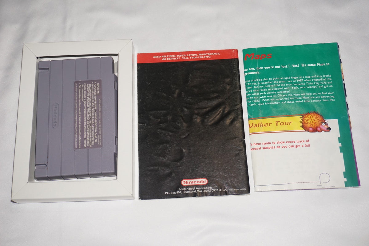 Uniracers (Super Nintendo SNES) Complete in Box w/ Poster CIB