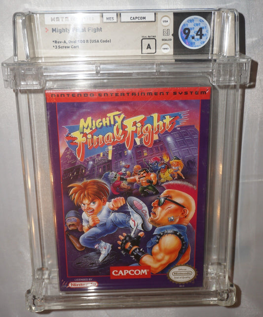 Mighty Final Fight (Nintendo NES) 9.4 A+ NEW Sealed