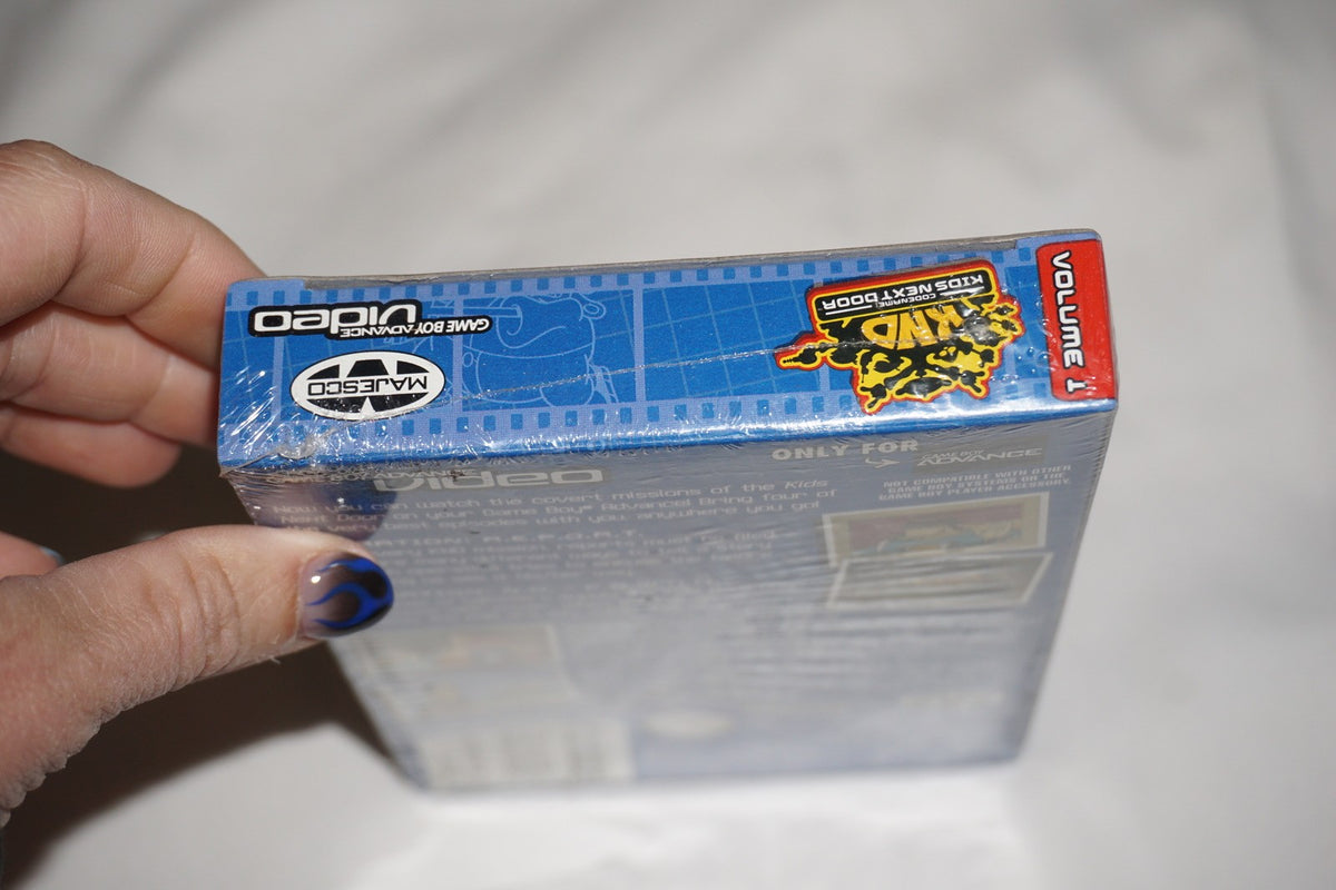 Codename Kids Next Door Vol 1 Video (Game Boy Advance GBA) NEW Sealed