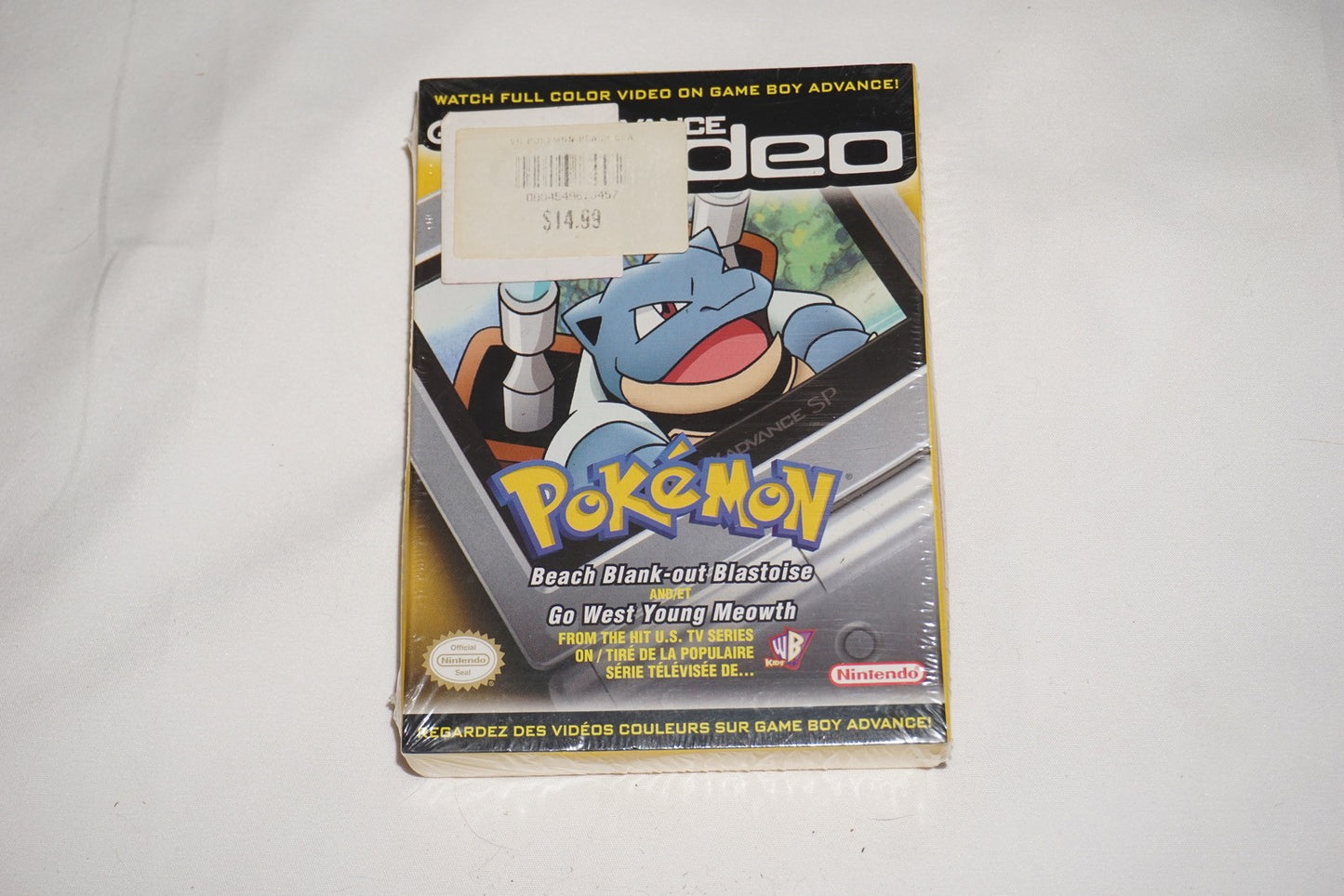 Pokemon Beach Blank Out Go West Young Video (Game Boy Advance GBA) NEW Sealed