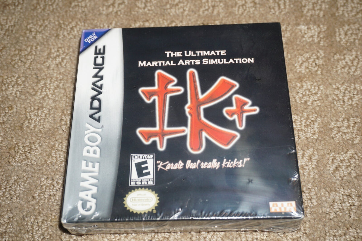 Ultimate Martial Arts Simulation Ik+ Nintendo Gameboy Boy Advance GBA NEW Sealed