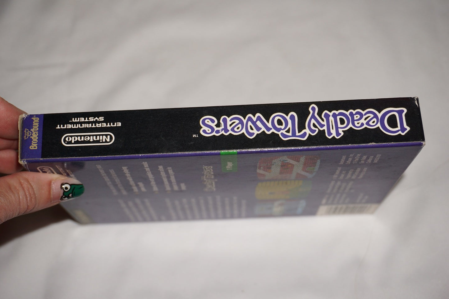 Deadly Towers (Nintendo NES) Complete in Box CIB
