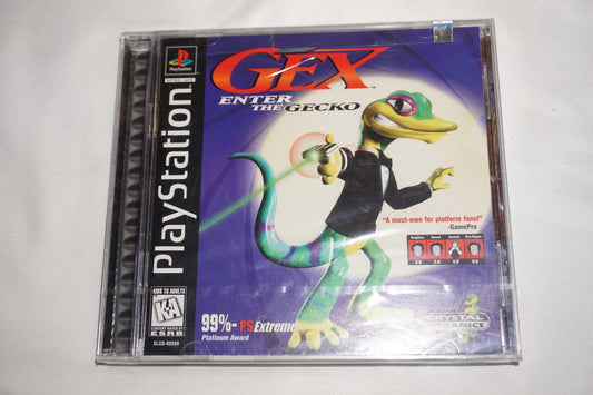 Gex: Enter the Gecko (Sony Playstation 1 ps1) NEW Sealed