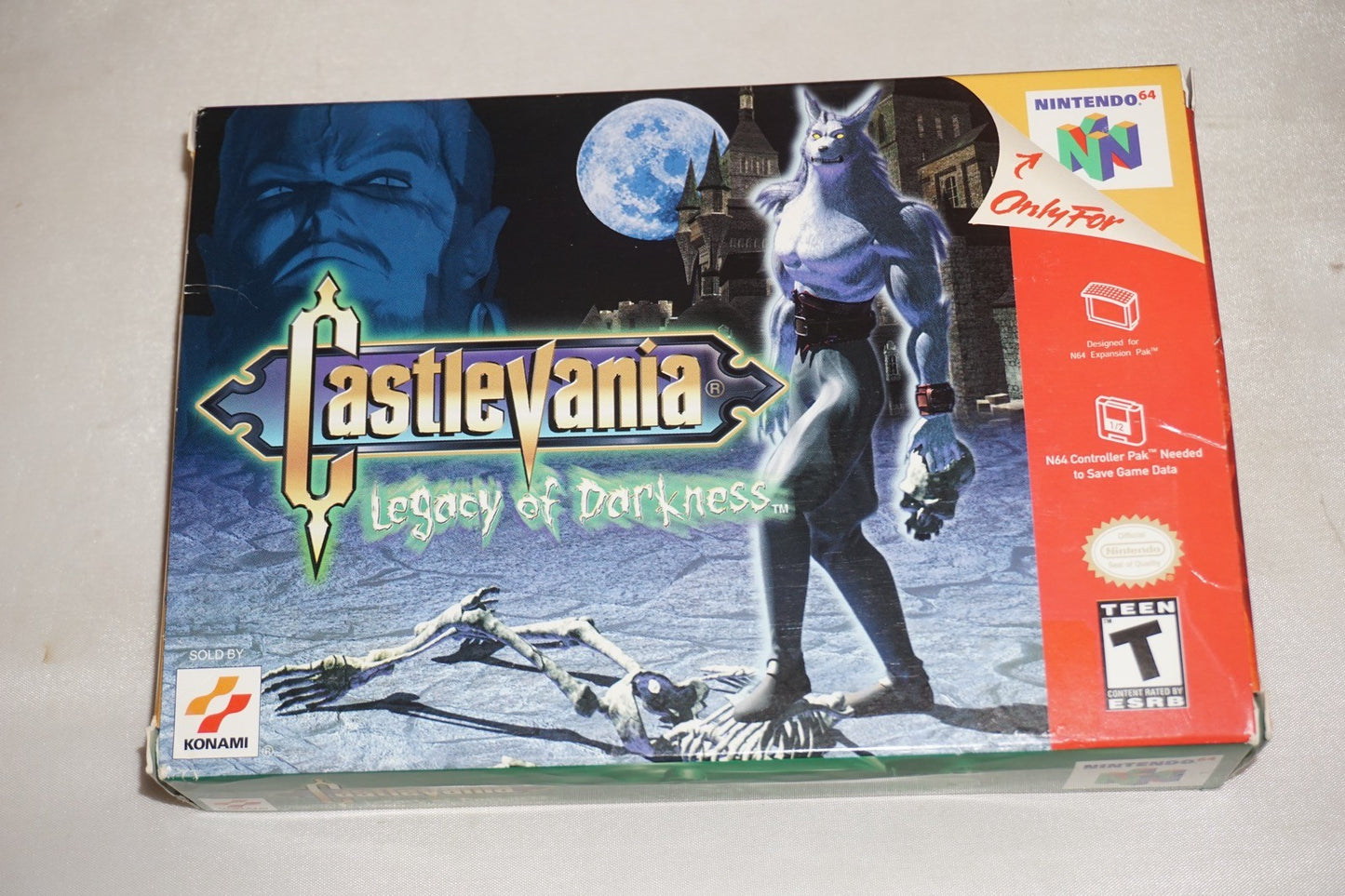 Castlevania Legacy of Darkness (Nintendo 64 N64) Complete in Box CIB