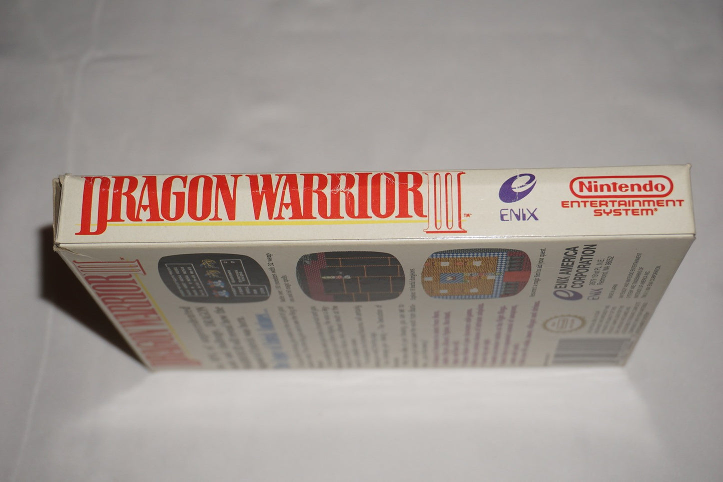 Dragon Warrior III 3 (Nintendo NES) Complete in Box CIB