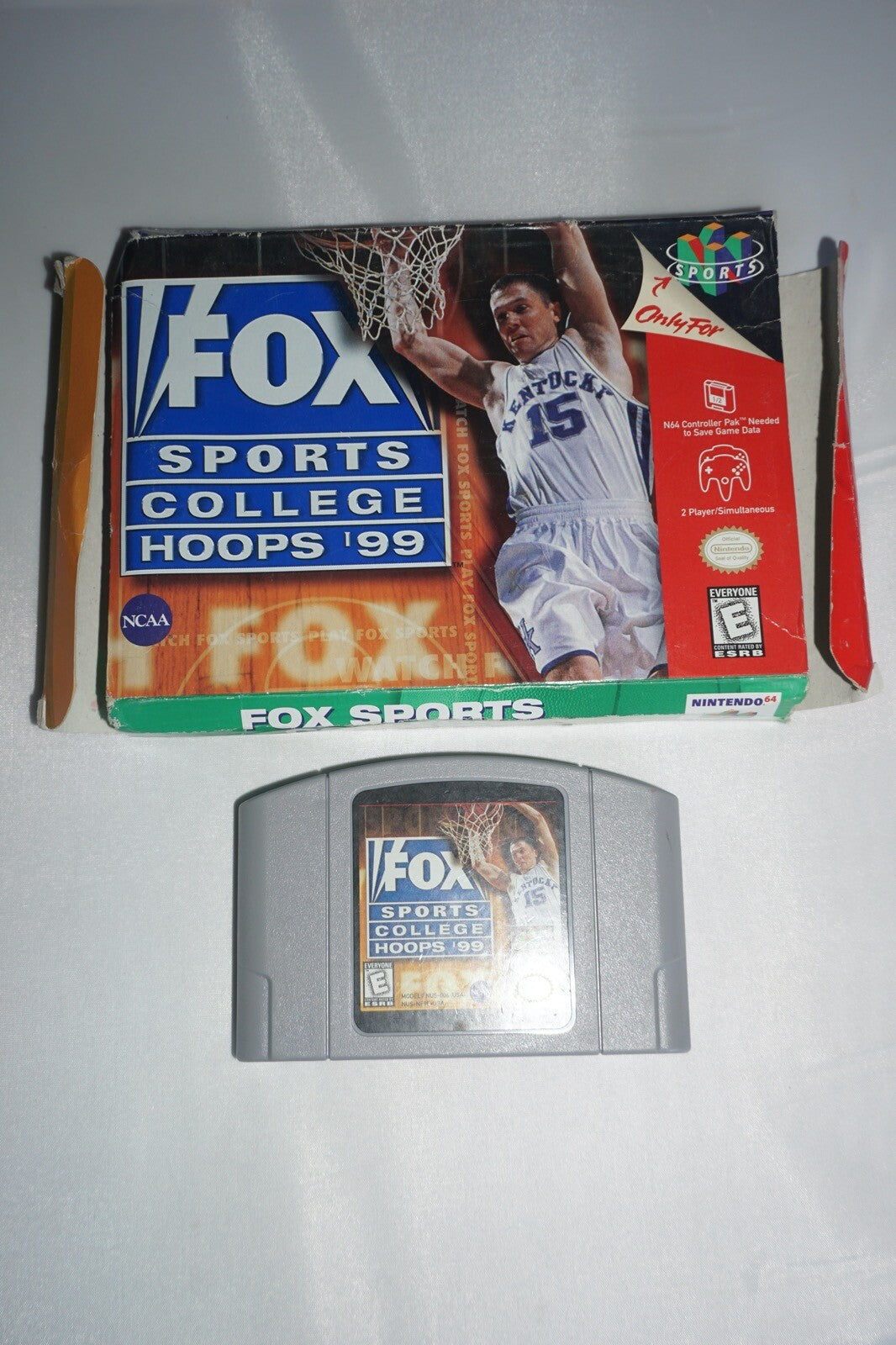 Fox Sports Hoops 99 (Nintendo 64 N64) with Box