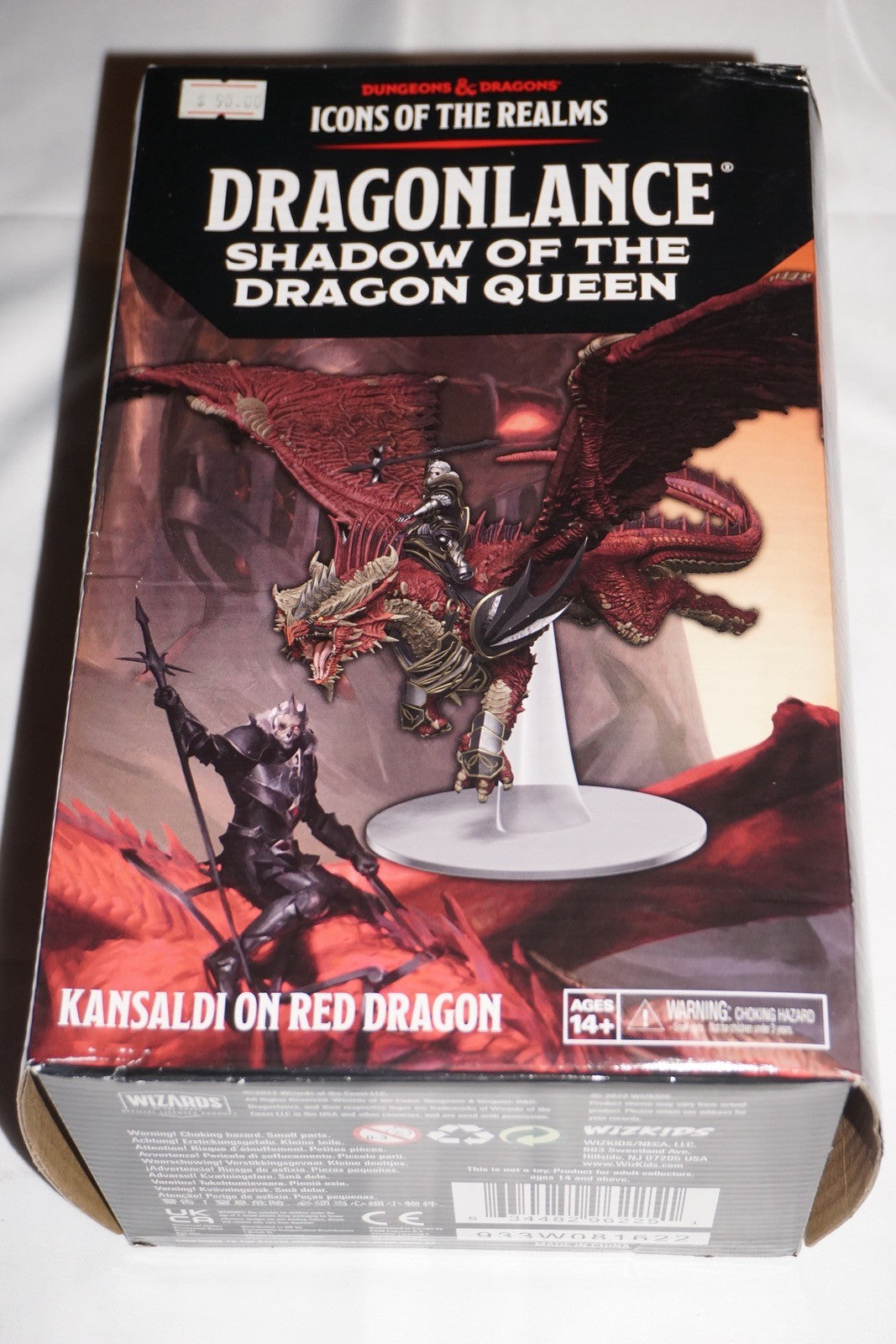 Icons of the Realms Set 25 Dragonlance Kansaldi on Red D&D NEW
