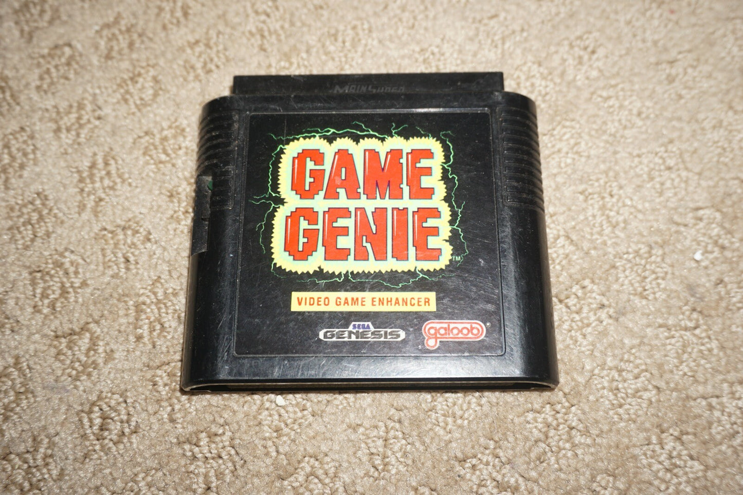 Game Genie BLACK (Sega Genesis) Cart Only