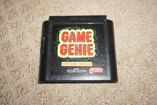 Game Genie BLACK (Sega Genesis) Cart Only