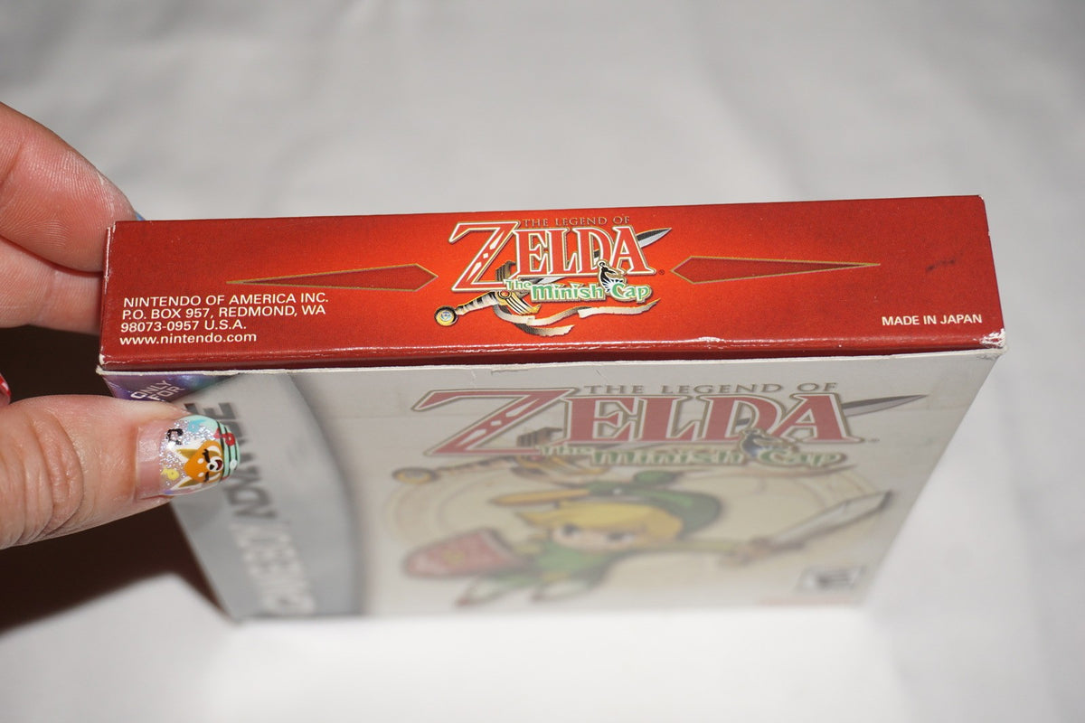 Legend of Zelda Minish Cap (Game Boy Advance GBA) Complete in Box CIB