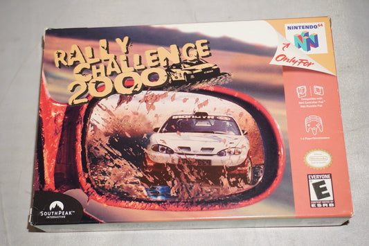 Rally Challenge 2000 (Nintendo 64 N64) Complete in Box CIB