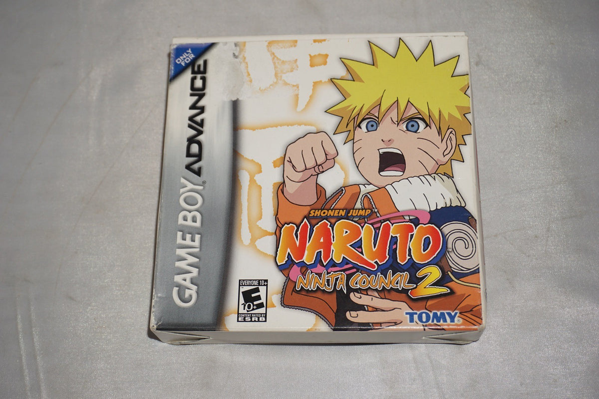 Naruto Ninja Council 2 (Gameboy Advance GBA Game Boy) Complete CIB Authentic