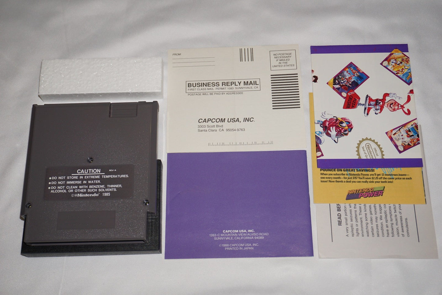 Mickey’s Mousecapade (Nintendo NES) Complete in Box w/ Reg CIB Misprint