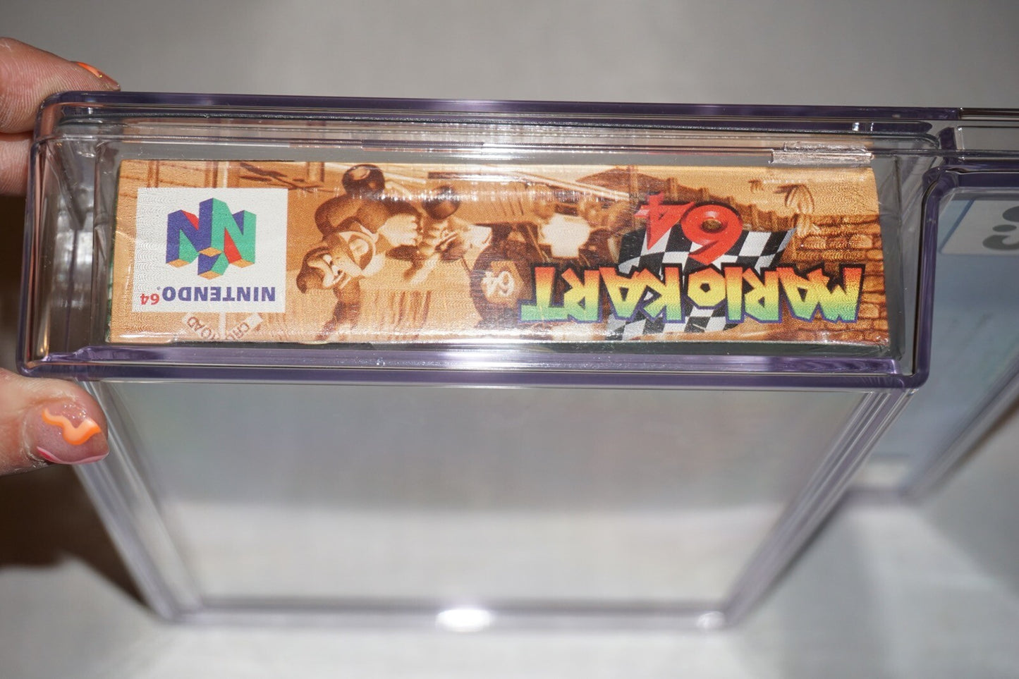 Mario Kart PC (Nintendo 64 N64) CGC 8.5 A+ NEW Sealed