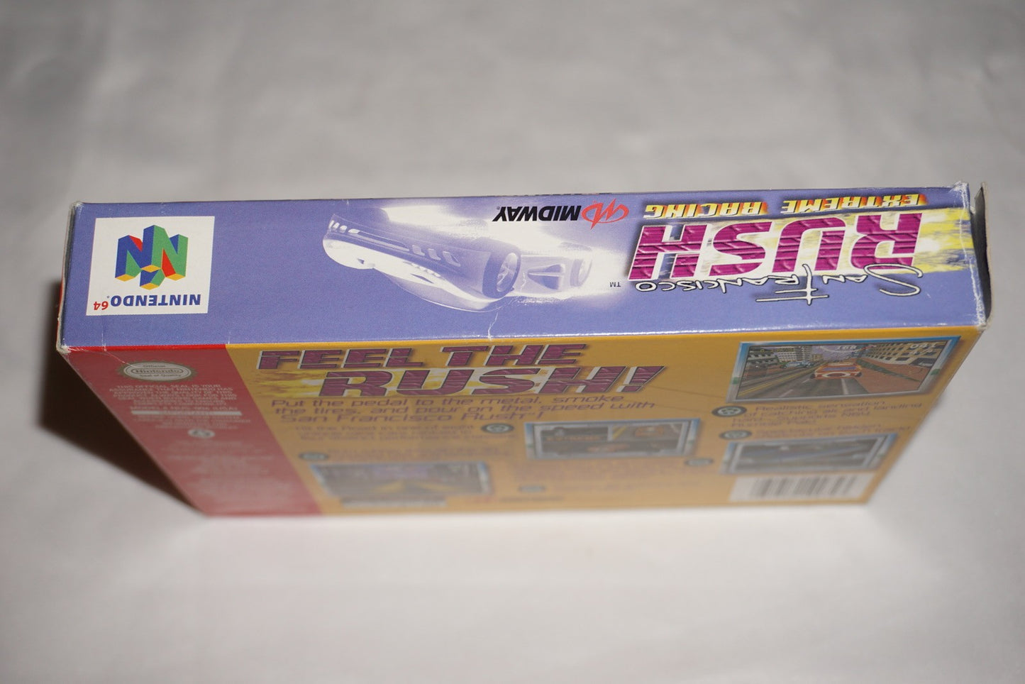 San Francisco Rush Extreme Racing (Nintendo 64 N64) Complete in Box CIB