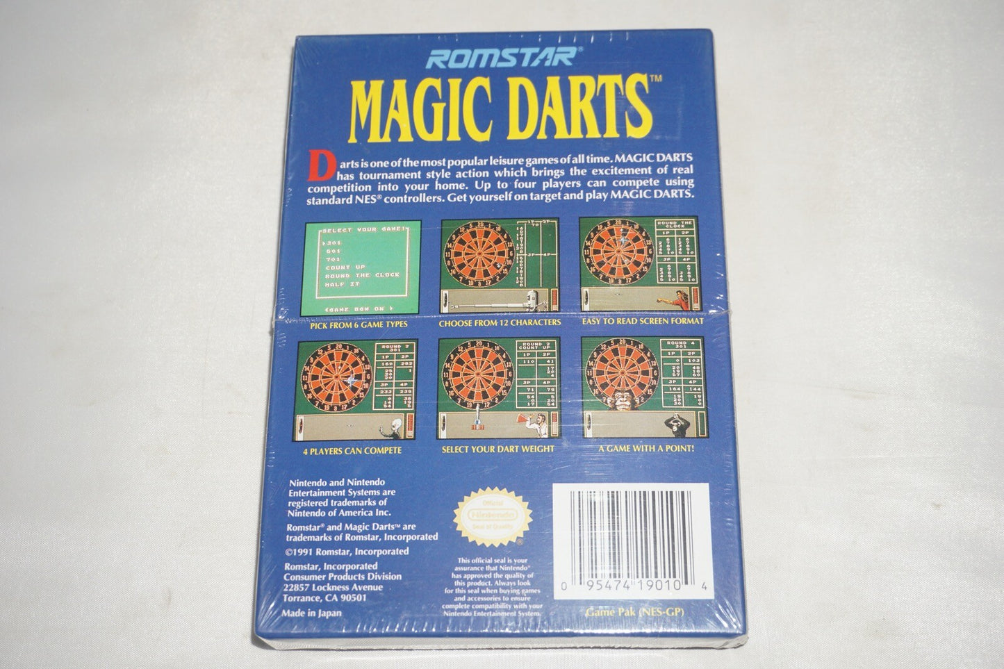 Magic Darts (Nintendo NES) NEW Factory Sealed