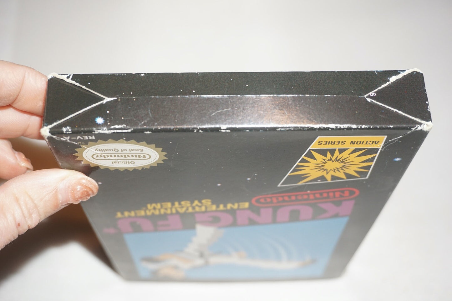 Kung Fu OVAL (Nintendo NES) Complete in Box CIB #2