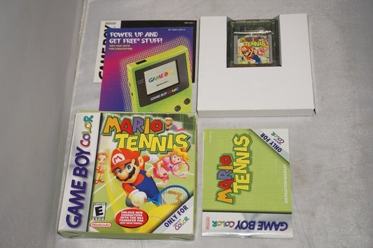 Mario Tennis (Nintendo Gameboy Color Game Boy GBC) Complete CIB