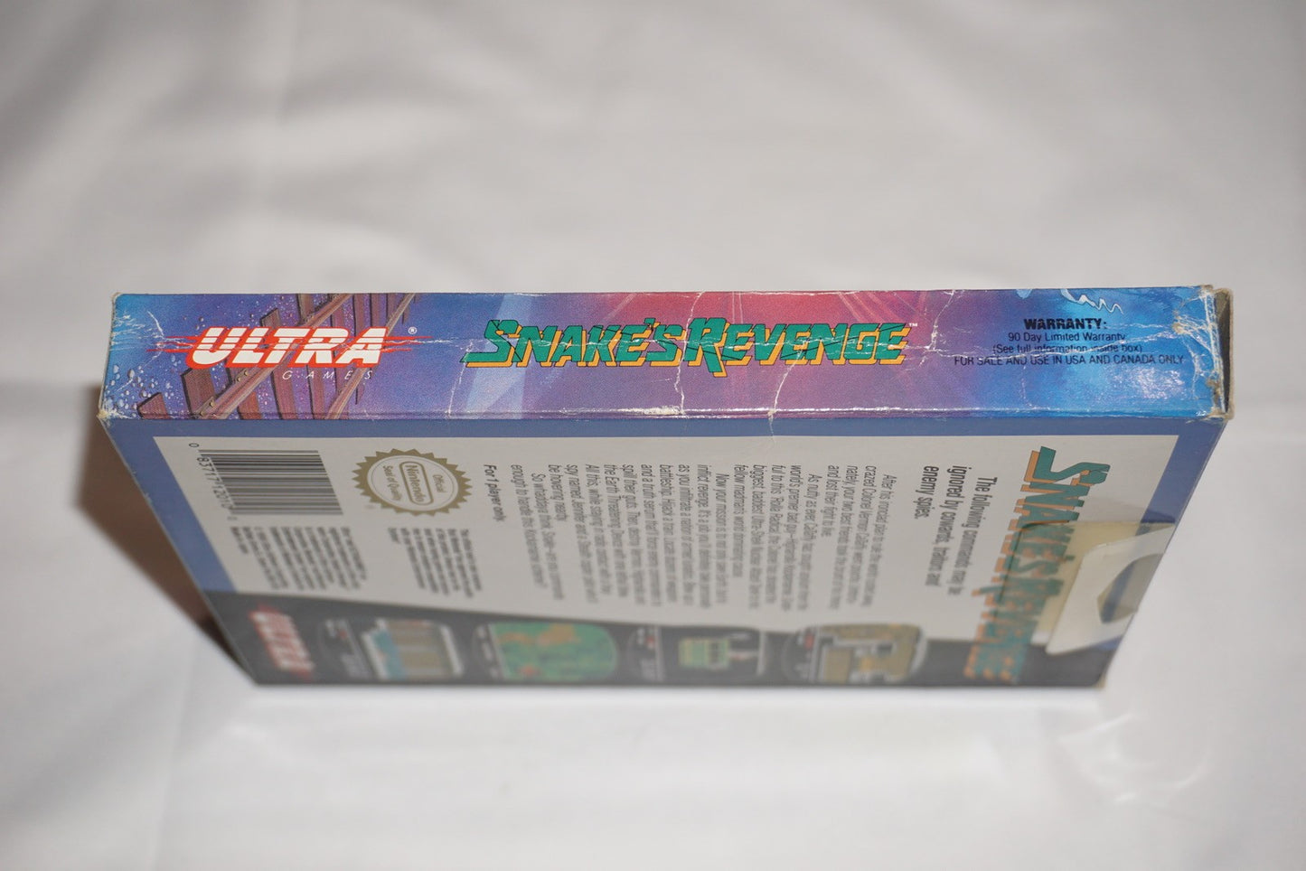 Snake's Revenge (Nintendo NES) Complete in Box CIB
