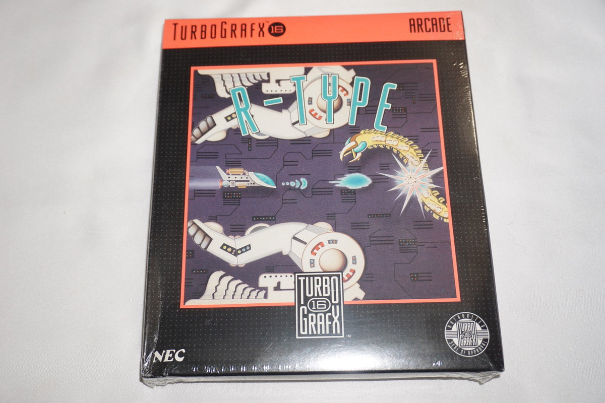 R Type (TurboGrafx 16 tg16 Turbo Grafx) NEW Sealed in Box