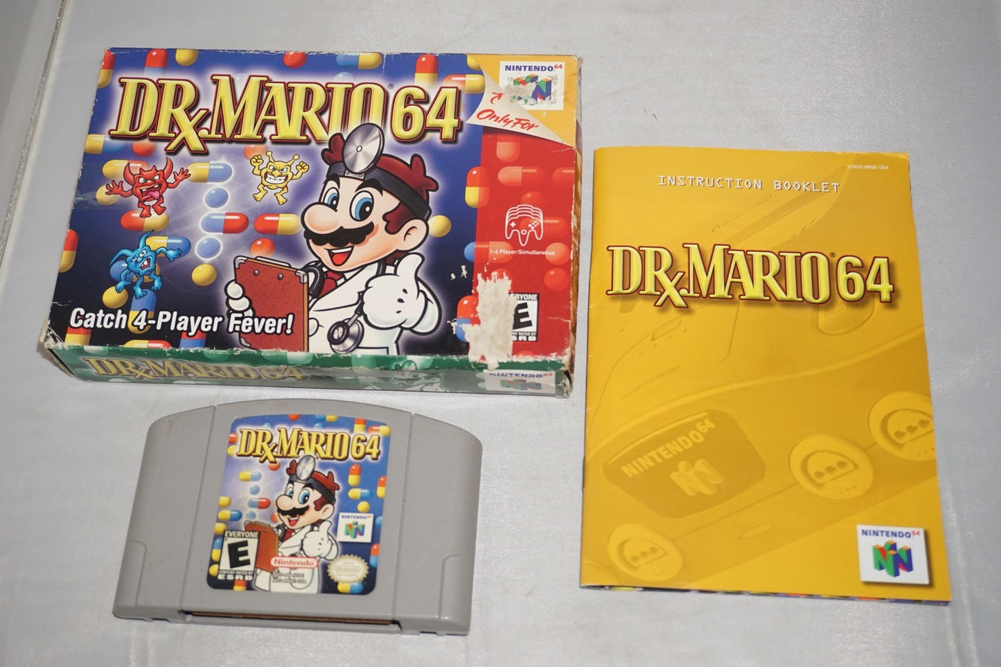 Dr Mario (Nintendo 64 N64) Complete in Box CIB