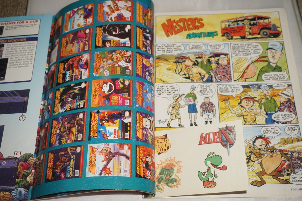 Nintendo Power Vol 50 Link's Awakening Magazine #5 Poster Tattoos Cards