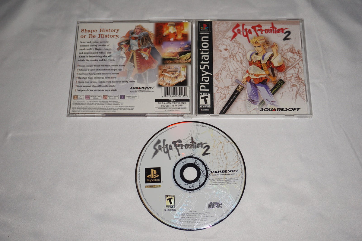 Saga Frontier 2 (Sony Playstation 1 ps1) Complete