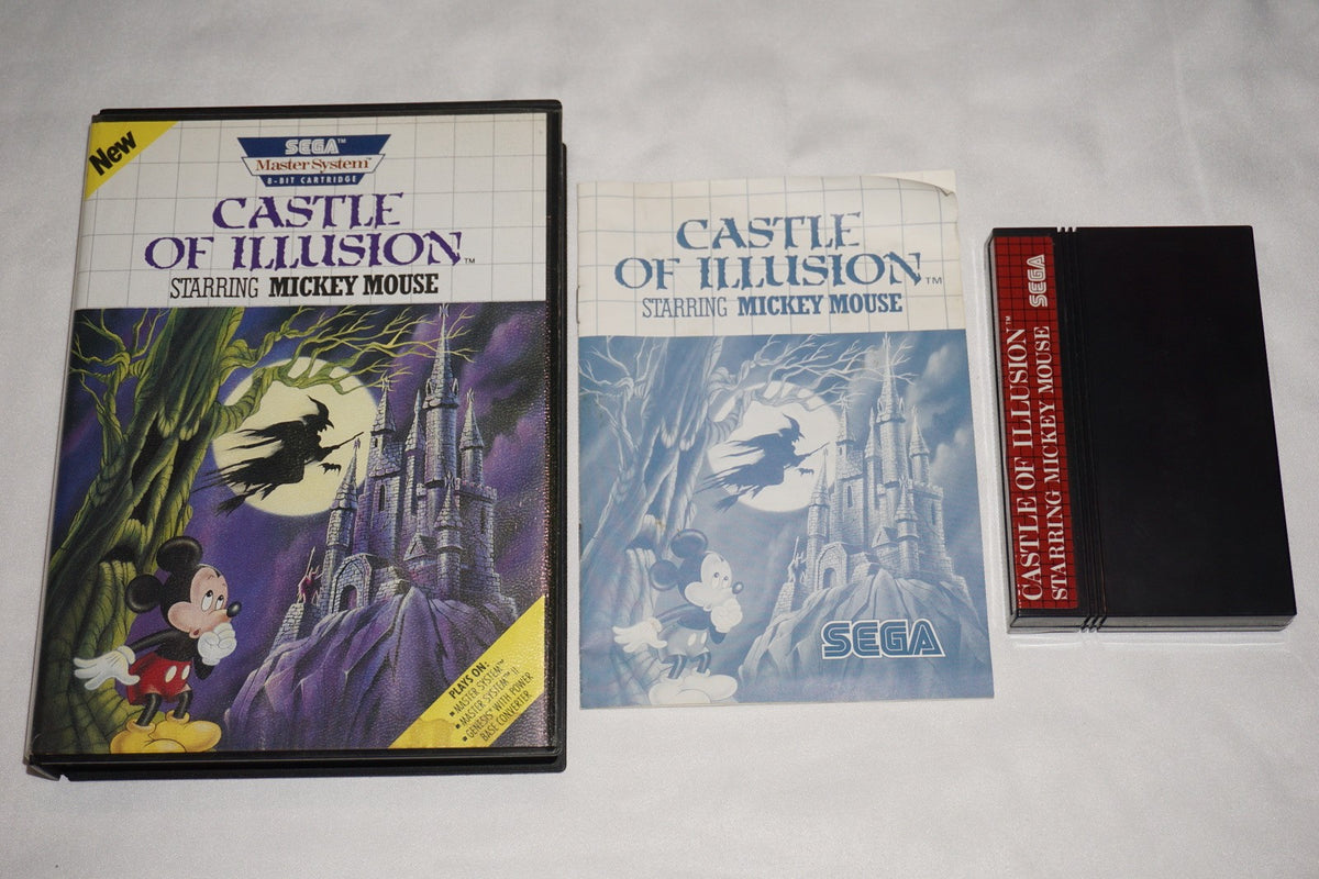 Castle of Illusion (Sega Master System SMS) Complete