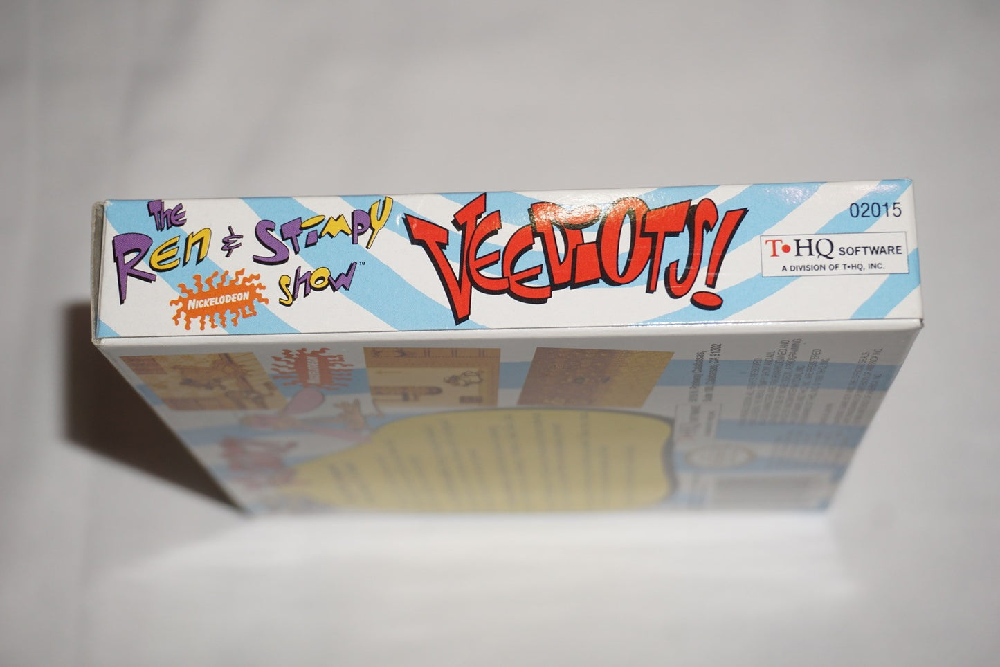 Ren & Stimpy Veediots (Nintendo Game Boy Gameboy) Complete in Box w/ Poster CIB