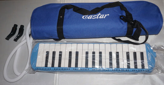Eastar Piano Style Melodica Wind Musical Instrument with Mouth Piece & Carry Bag