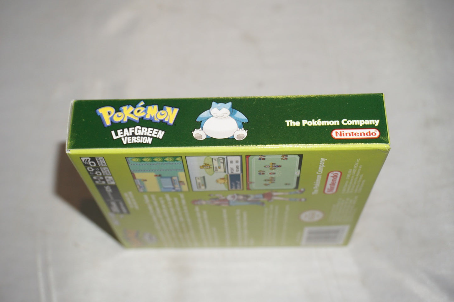 Pokemon Leaf Green PC (Gameboy Advance GBA) Complete CIB Authentic Near Mint