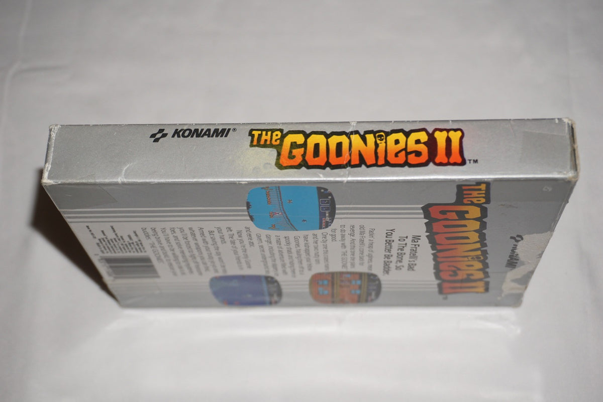 Goonies II 2 (Nintendo NES) Complete in Box CIB