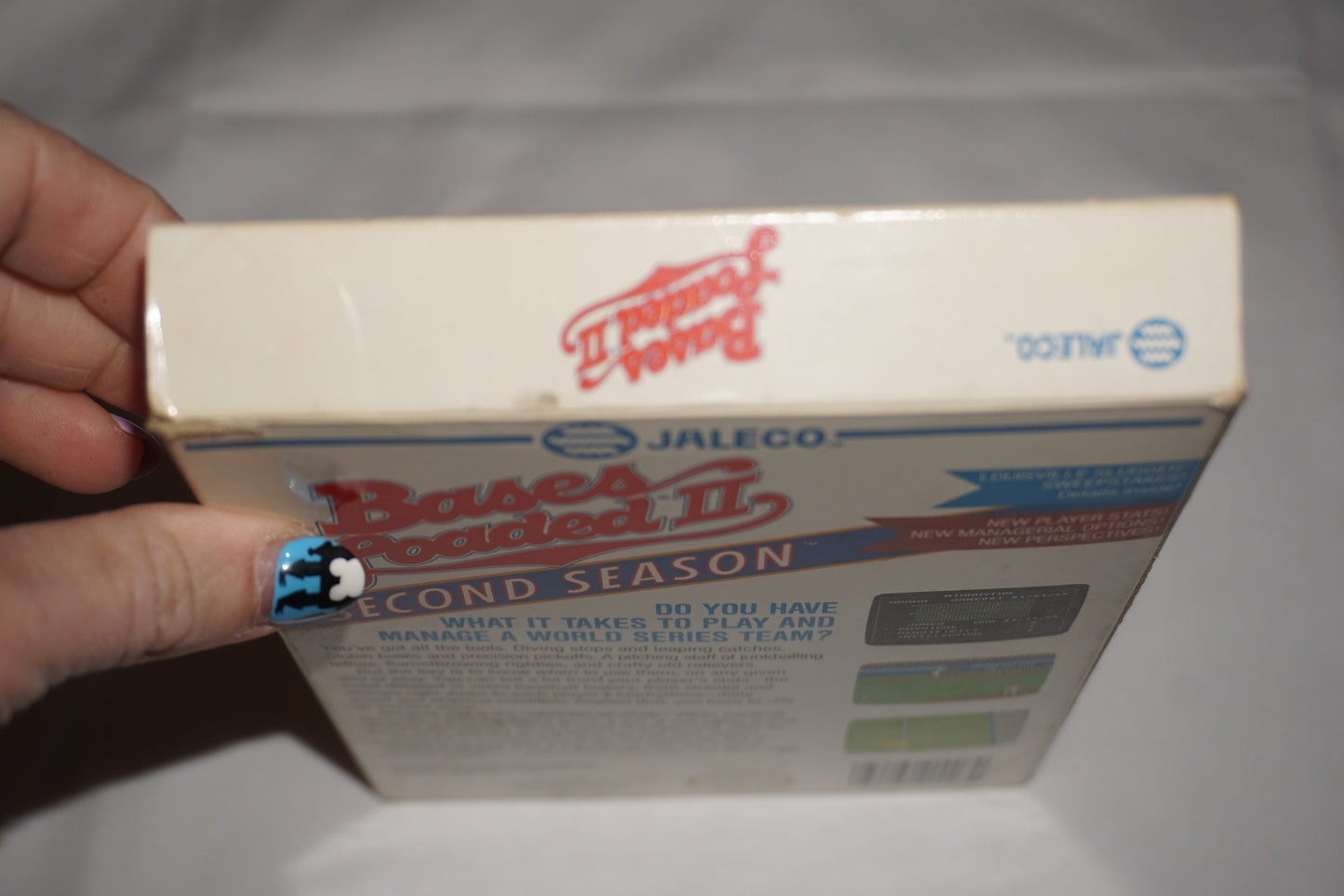 Bases Loaded II: Second Season 2 (Nintendo NES) Complete in Box CIB