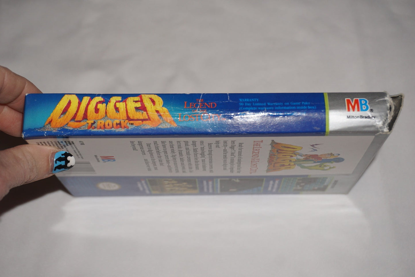 Digger T. Rock (Nintendo NES) Complete in Box CIB