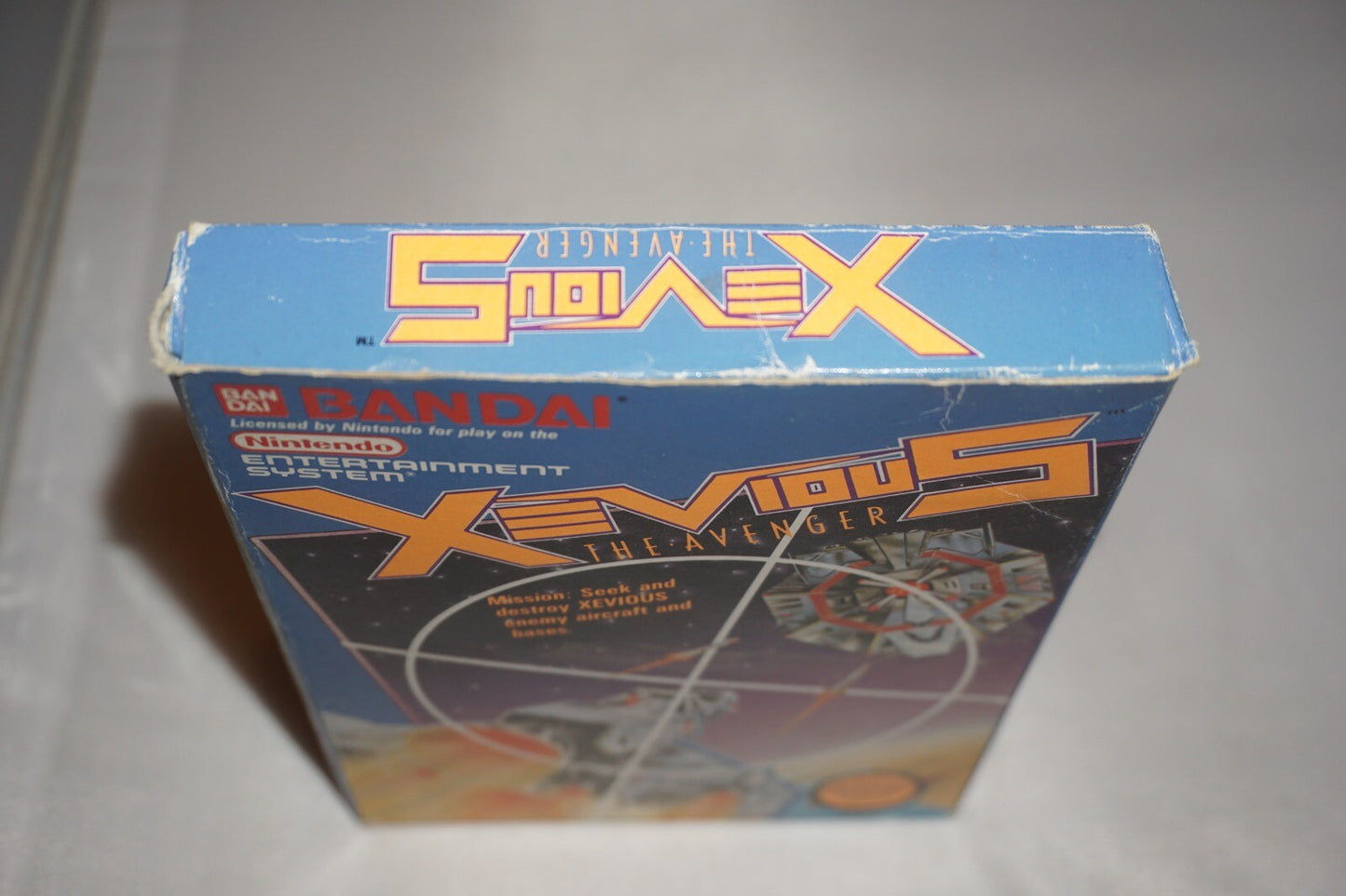 Xevious (Nintendo NES) Complete in Box CIB #2