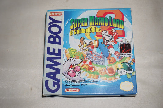 Super Mario Land 2 ( Gameboy Game Boy GB) Complete CIB Apple Jack Card Authentic